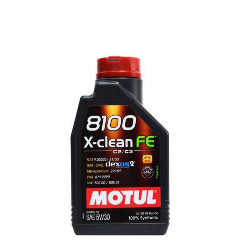 Купить 8100 X-clean FE 5W-30 - Интернет-магазин Motul Рязань